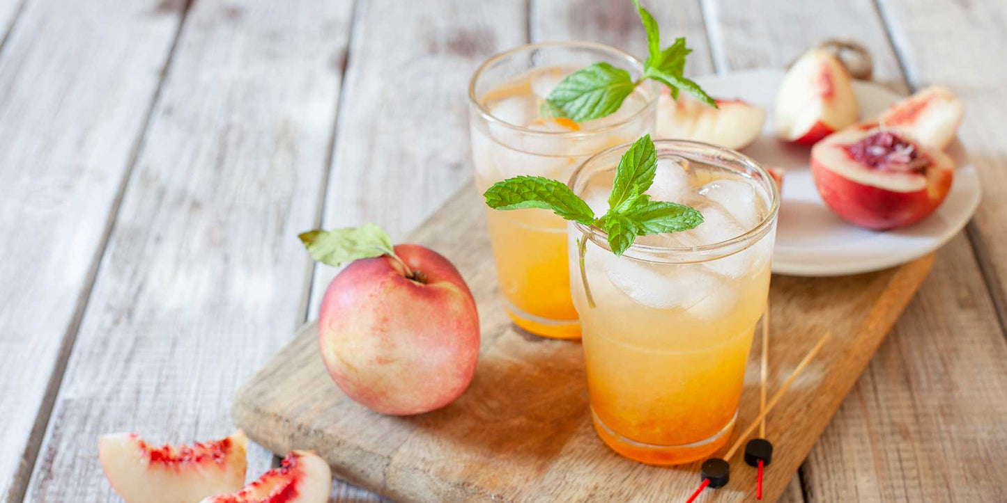 Frugal Foodie Mama: Peach Mango Iced Tea For One