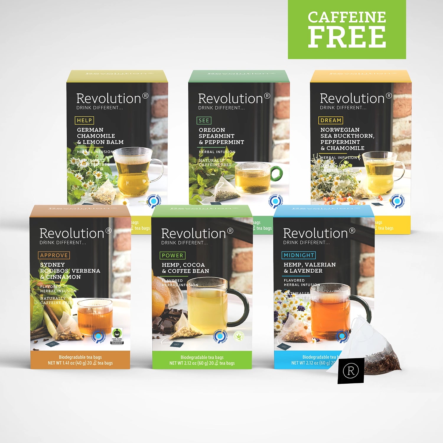 Herb & Spice Tea Lover Bundle - Caffein Free