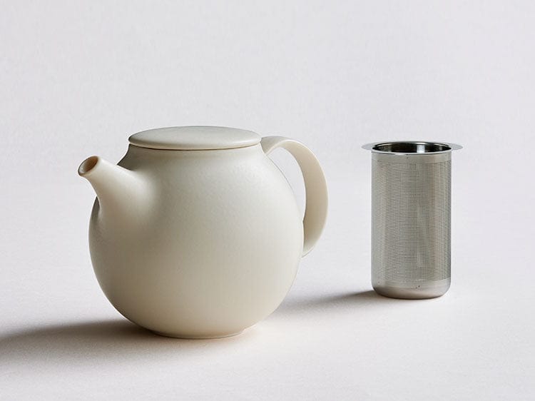 PEBBLE teapot 480ml - White